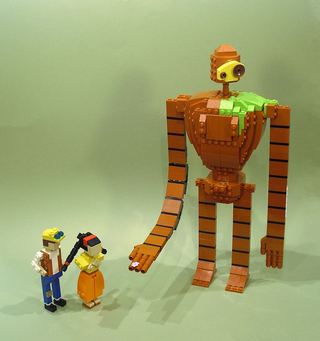 Illustration for article titled The films of Hayao Miyazaki à la Lego